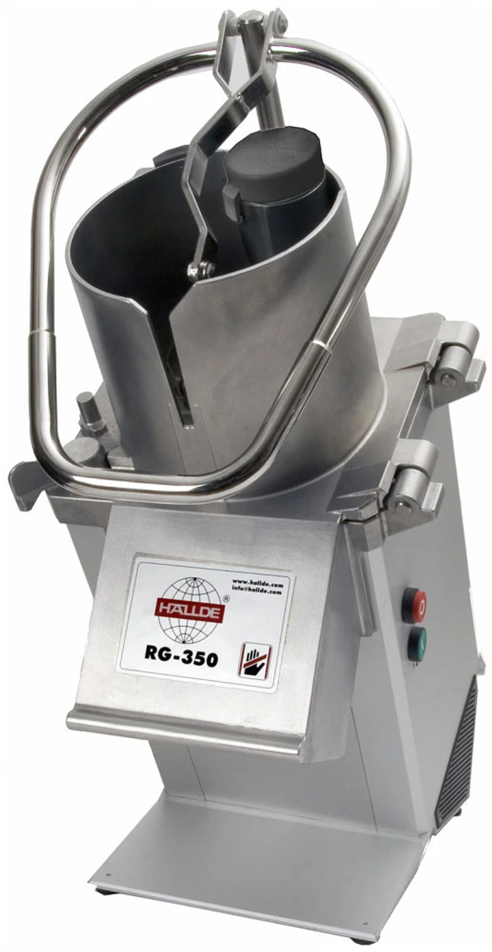Овощерезка Hallde RG350 (40940) с бункером непрерывной подачи (380V)