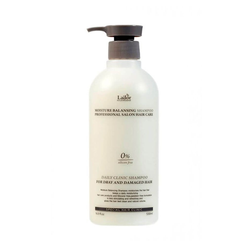 Шампунь увлажняющий бессиликоновый -  Lador Moisture balancing shampoo, 530 мл