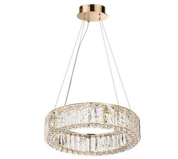 5071/60L HALL ODL24 613 золото/прозрачный/металл/хрусталь/стекло Люстра LED 46W 3700K VERSION