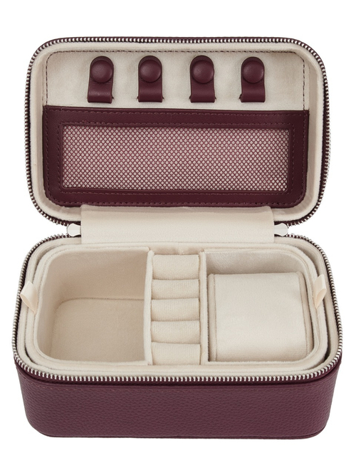 Кейс для украшений DUNE цвета баклажан