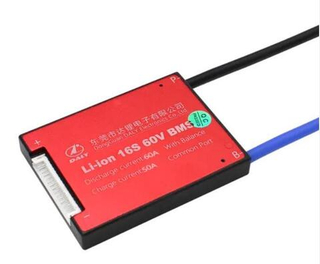 Плата контроля BMS Li-ion 16S 60V 60A