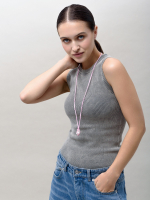 Колье "Cord Pearl" Pink с жемчугом