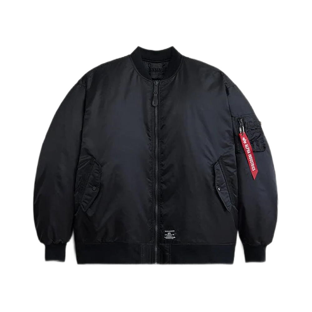 Бомбер Alpha Industries Oversized MA-1 Mod Bomber Jacket W Черный - купить  по выгодной цене с доставкой по всей России | Аляска 24 - магазин Alpha  Industries, Helikon, Surplus в Москве и