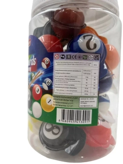 Жевательный мармелад "Биллиардные шары " 30шт
