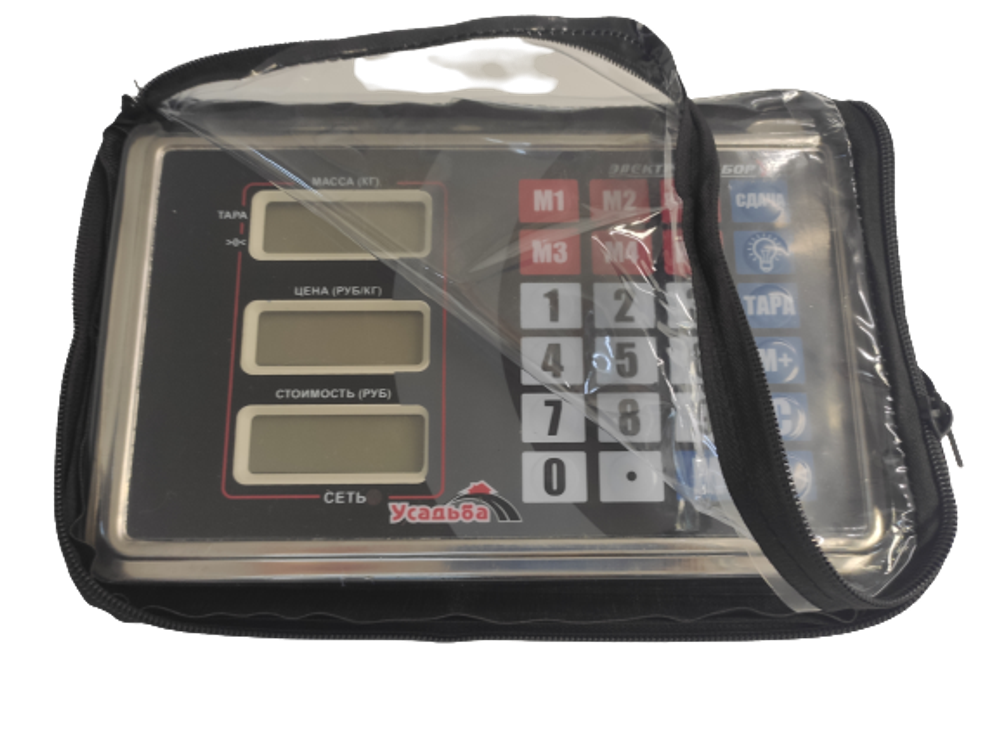 Весы электронные торговые беспроводные "Усадьба" ВТЭ-600WF с Wi-Fi