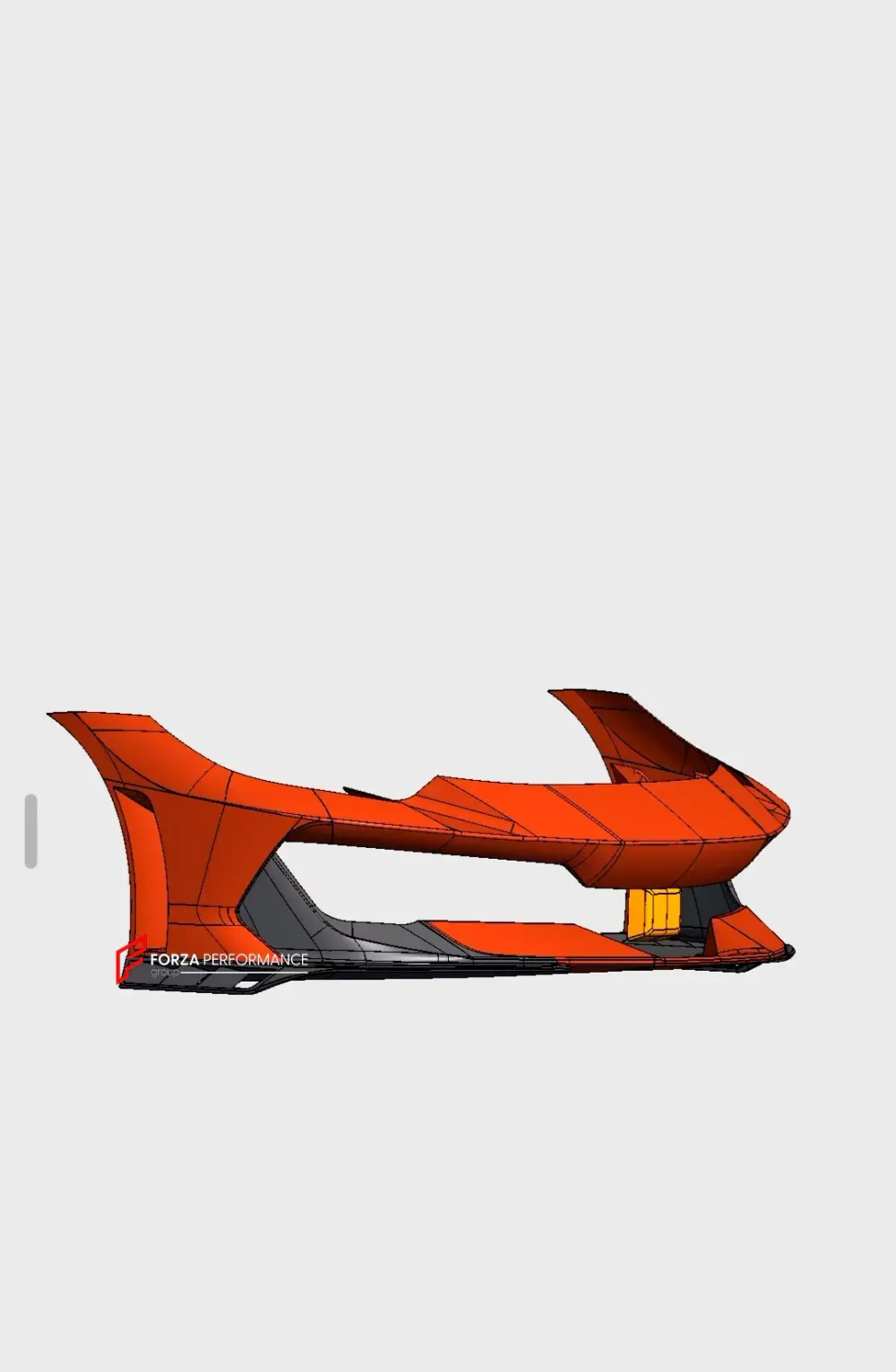 Карбоновый передний бампер для Ferrari 296 GTS GTB переделка в Speciale Феррари