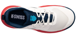 Детские теннисные кроссовки K-Swiss Speed Trac JR - blanc de blanc/blue opal/lollipop