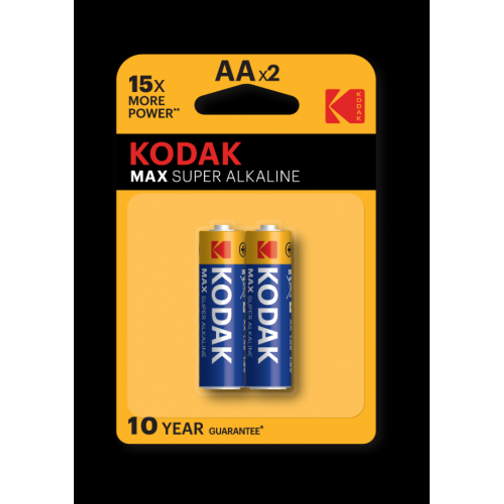 Батарейки Kodak LR6-2BL MAX SUPER Alkaline [KAA-2] | Kodak