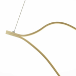 SL6106.203.45 Светильник подвесной ST-Luce Золотистый/Белый LED 1*45W 4000K