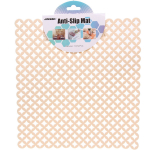 Коврик для раковины «Плетенка» 30*28см молочный