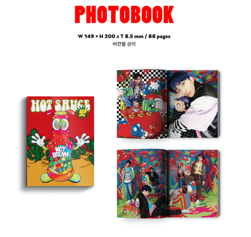 Альбом NCT DREAM - Hot Sauce (Photo Book Ver.)