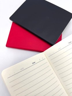 Набор 3 блокнота 88л (138*102мм) лин. графит, красный, т.синий (5447-11)