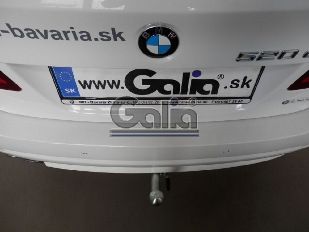 Фаркоп оцинкованный Galia B020C для BMW 5-Series седан F10 / универсал F11 2010-2016, BMW 5-Series GT F07 2010-2017(паспорт и сертификат в комплекте)(без электрики)