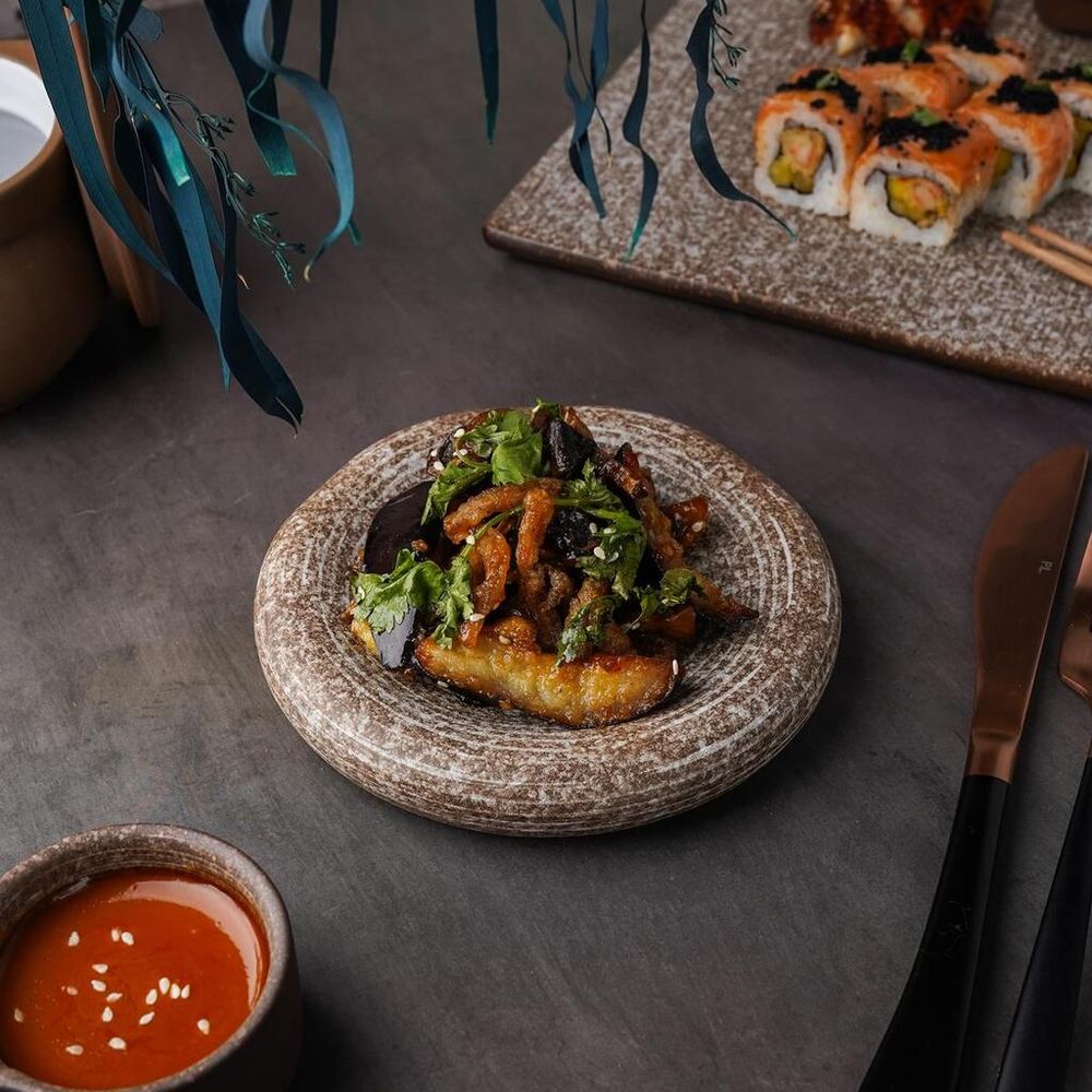 Блюдо круглое d 14,7 см h2,6 см Brown Untouched Taiga P.L. Proff Cuisine [1]