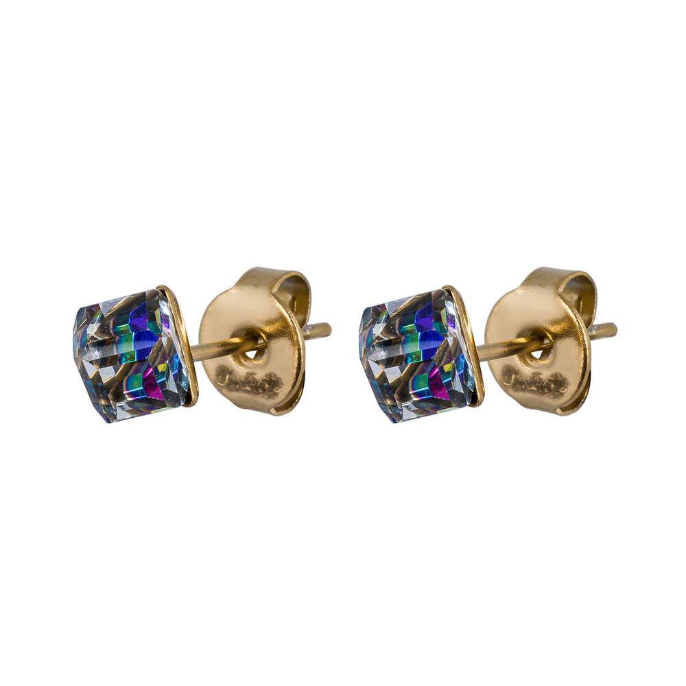 Серьги пусеты Fiore Luna Vitrail Medium SWE2127/1 VM G