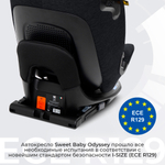 Автокресло Sweet Baby Voyager P12 Pro Black