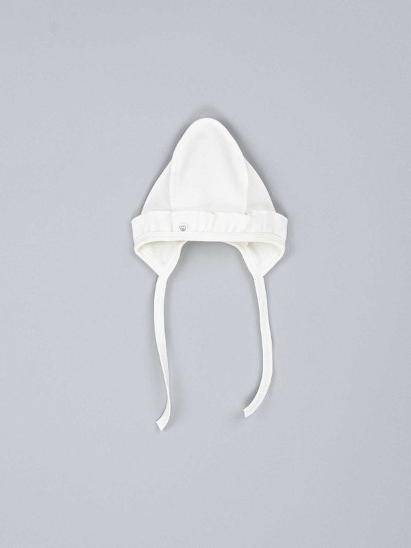 Чепчик с рюшей 