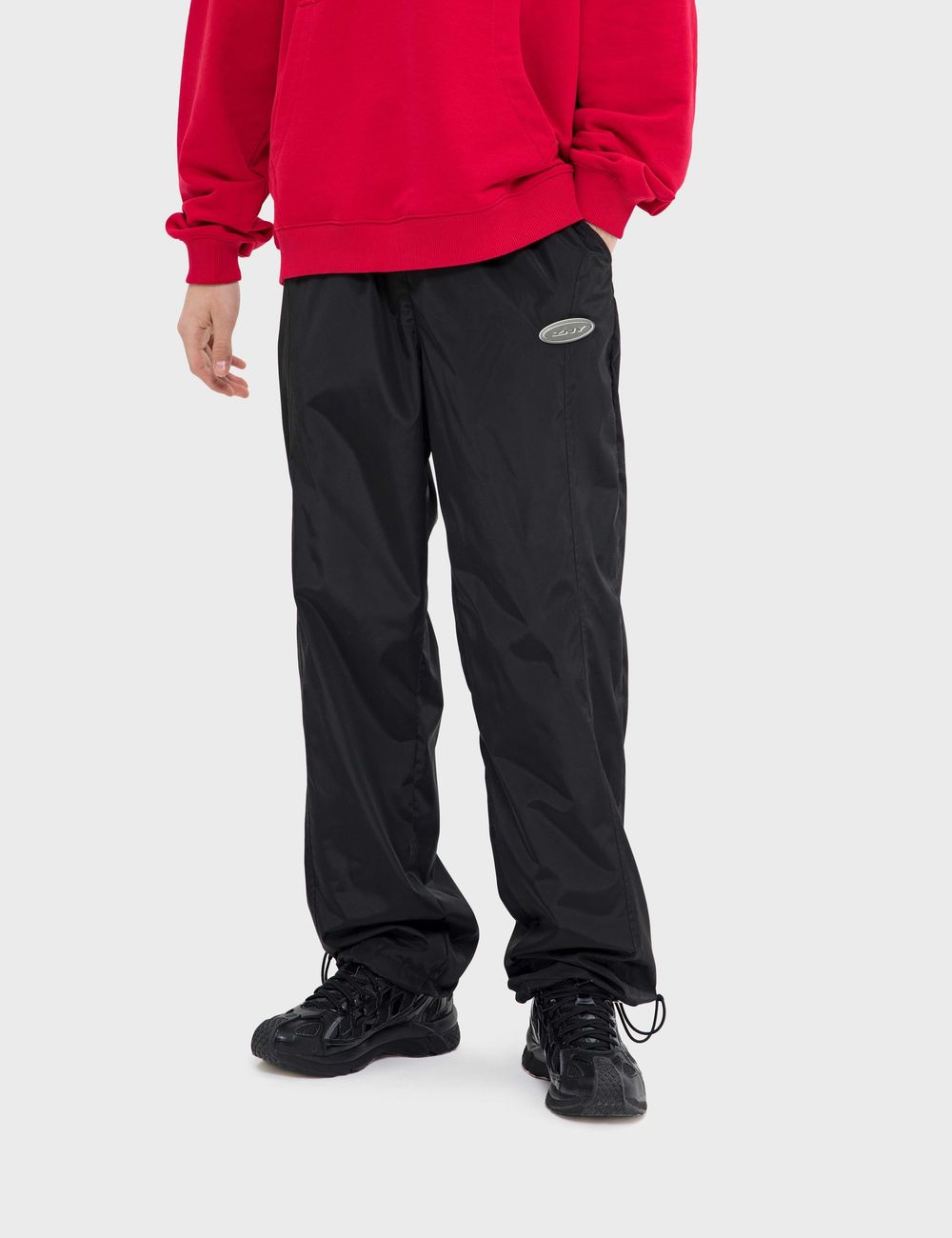 Брюки Спортивные ZNY PVC LOGO SS22 Черные