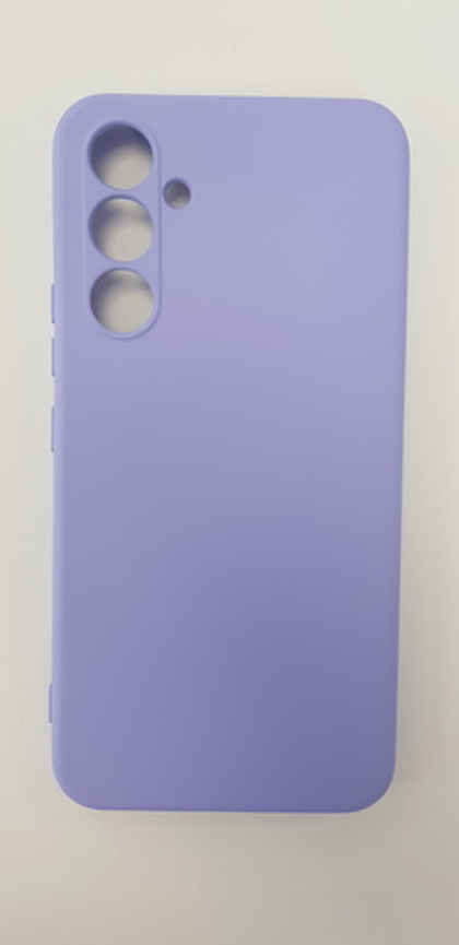 Накладка Samsung A54 4G/5G силикон матовый лиловый Soft Case Zibelino