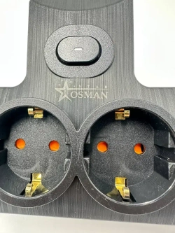 Сетевой фильтр 3 розетки 2 Usb и 1 Type-c