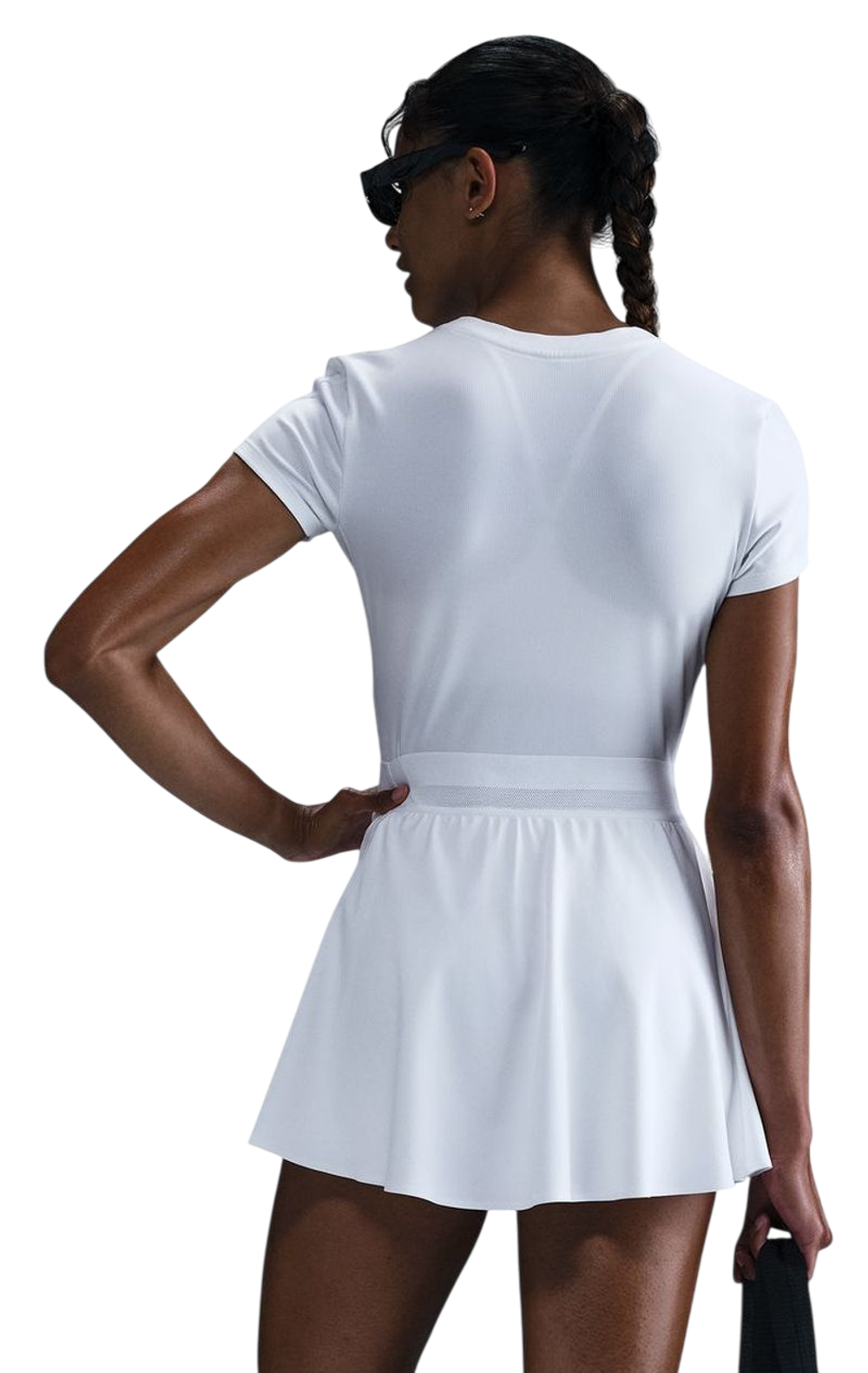 Женская теннисная футболка Nike Court Advantage Dri-Fit Short-Sleeve Tennis