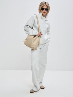 Брюки Sean в цвете светло-серый меланж