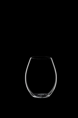 Бокал для красного вина 620мл Riedel The Big O Wine Tumbler Syrah Австрия черный фон пустой