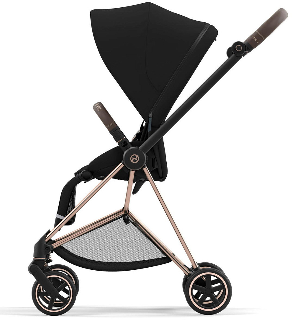 Прогулочная коляска Cybex Mios III Rosegold complete Sepia Black