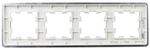 Рамка четверная  IEK BR-M42-M-01-K47