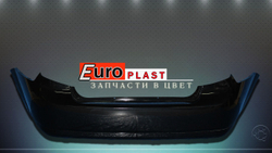Задний бампер Chevrolet Lacetti седан черный