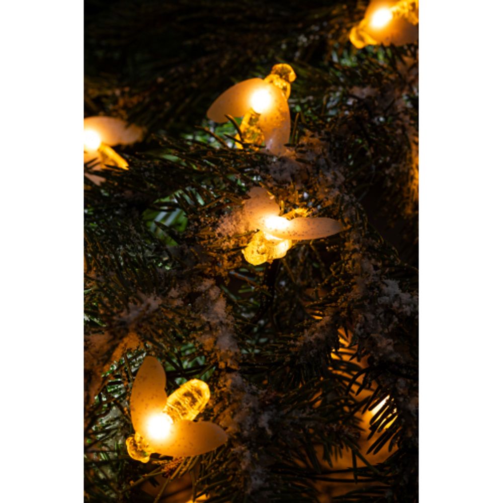 ERASG024-03 ЭРА Садовая гирлянда Пчелки на солнечной батарее, 5,8 м