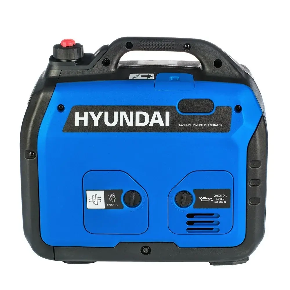Инверторный бензиновый генератор Hyundai HHY 3050Si 3.3 кВт, Вес 22 кг