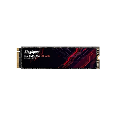 Твёрдотельный накопитель KingSpec SSD 2TB M.2 2280 PCIe 4.0 x4 NVMe R5100/W4400MB/s 3D TLC MTBF 1M 2400TBW