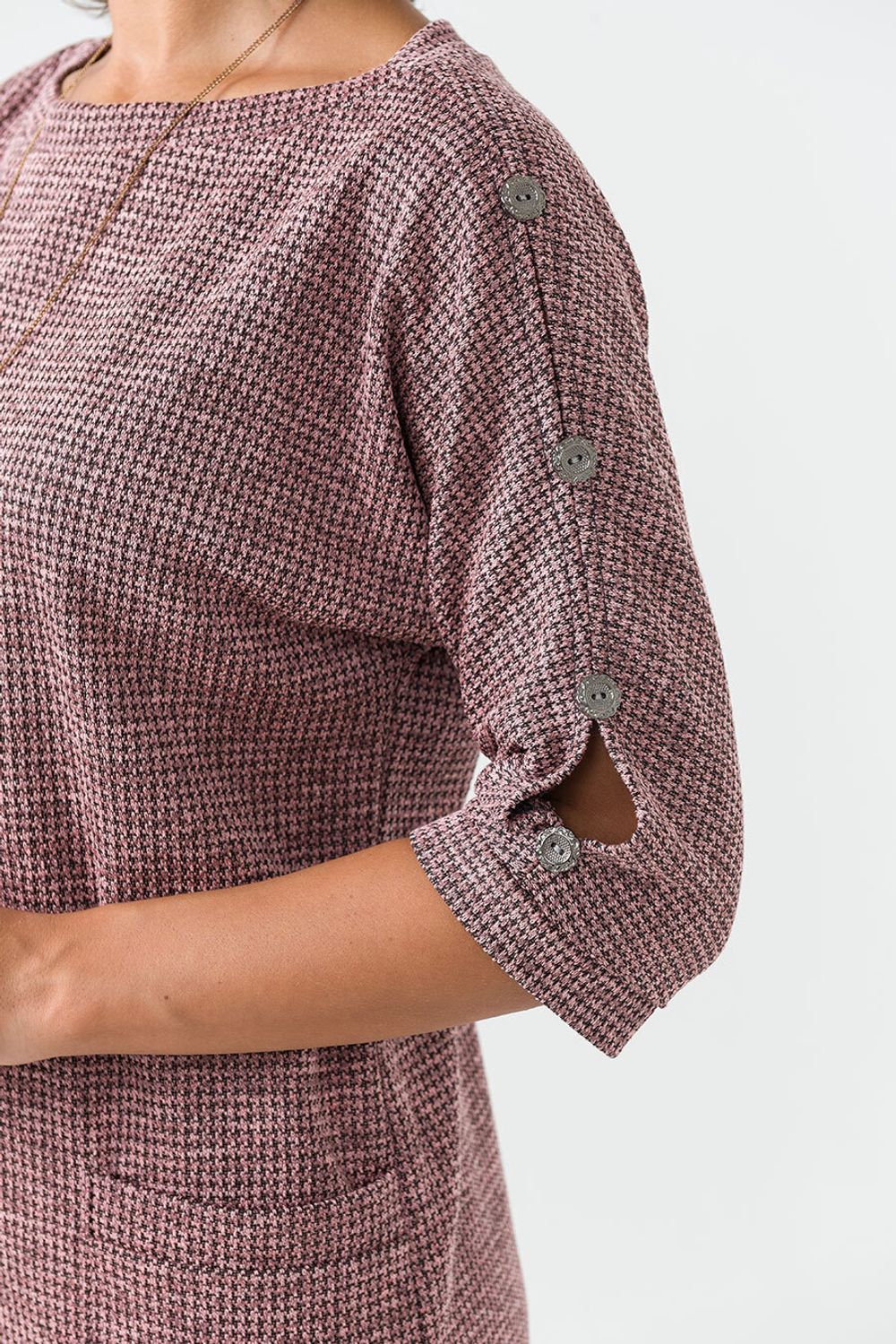 Платье Кирстен (46-64) Serenada роза (Акция)