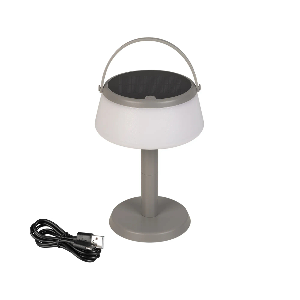 Светильник настольный SP-TRAFO-1.5W Warm2700 (Серый, 120 deg, 5V) (Arlight, IP54 Пластик, 2 года) 060825