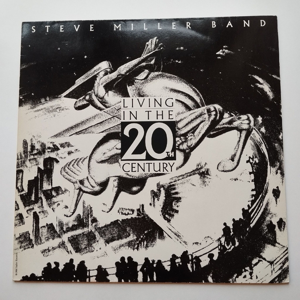 Винтажная виниловая пластинка LP Steve Miller Band Living In The 20th Century (Germany 1986) Maelstrom