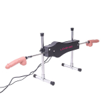 Черная металлическая секс-машина 45,2см с дистанционным управлением Lovense Sex Machine Smart Dual-Arm Intimacy Device LE-22