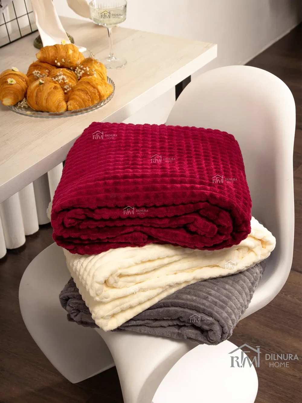 Плед евро 200х220 для дивана и кровати