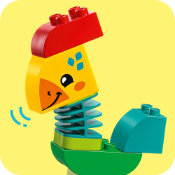 Конструктор LEGO DUPLO 10412 Первый поезд с животными — фото 9