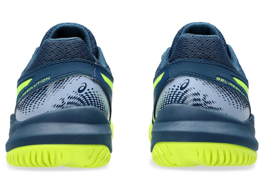 детские Кроссовки теннисные Asics Gel-Resolution 9 GS - небесный