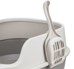 Лоток для кошек ЛЯ-МУРР 480х355мм с высоким бортом + подарок (совок) М1834