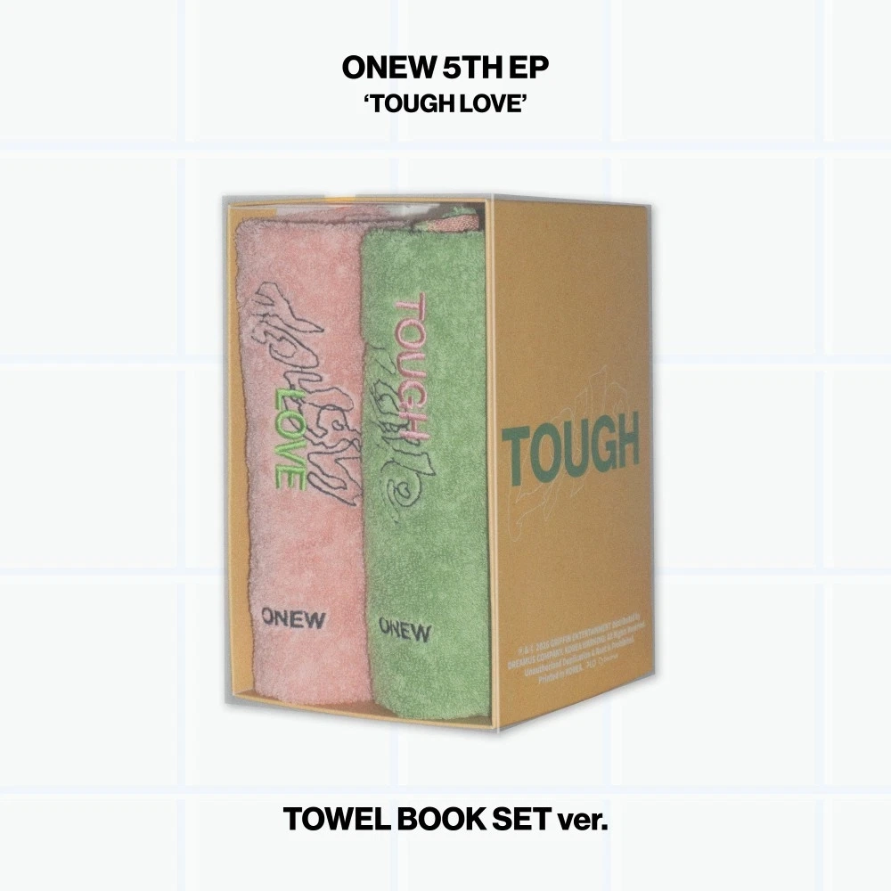 Альбом ONEW - TOUGH LOVE [Towel Book ver.]