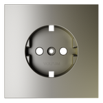 Накладка для розетки с заземлением, S70 (шелк)