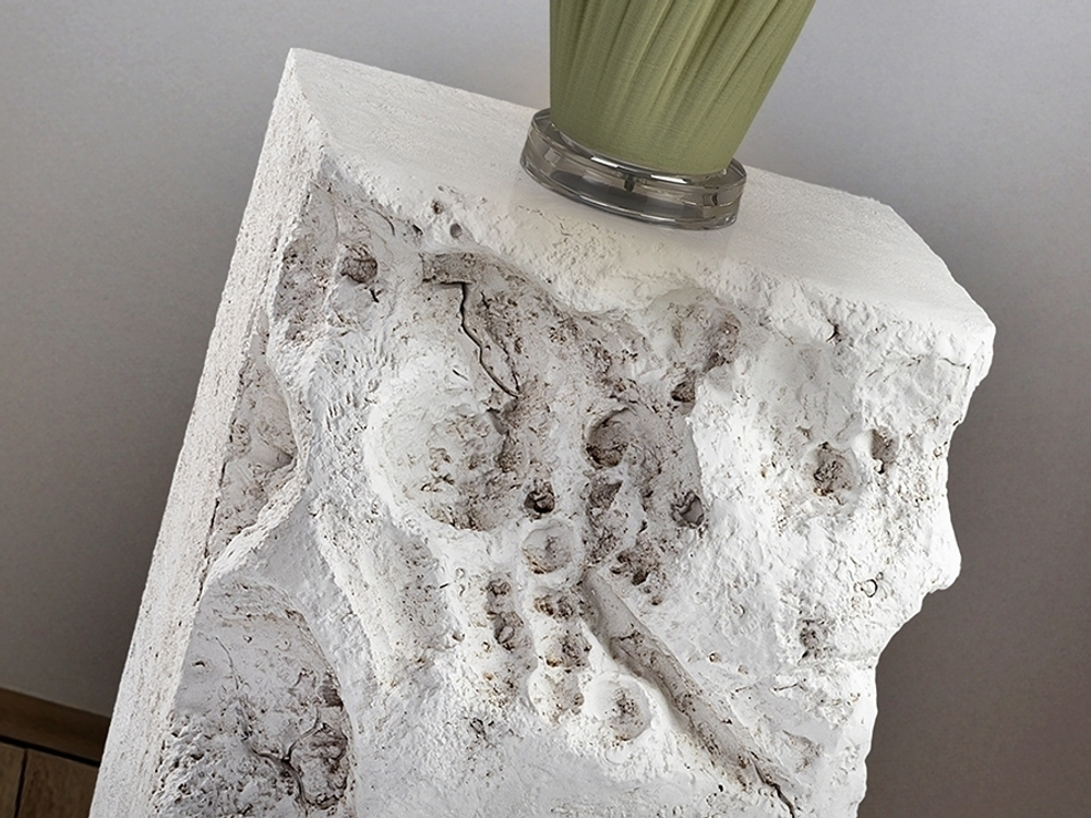 Block Приставной столик белый