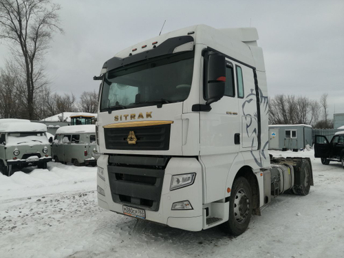 SITRAK C7H MAX 4x2 Седельный тягач ZZ4186V361HE (Дизельный, 12,4 л, 480 л.с., АТ)