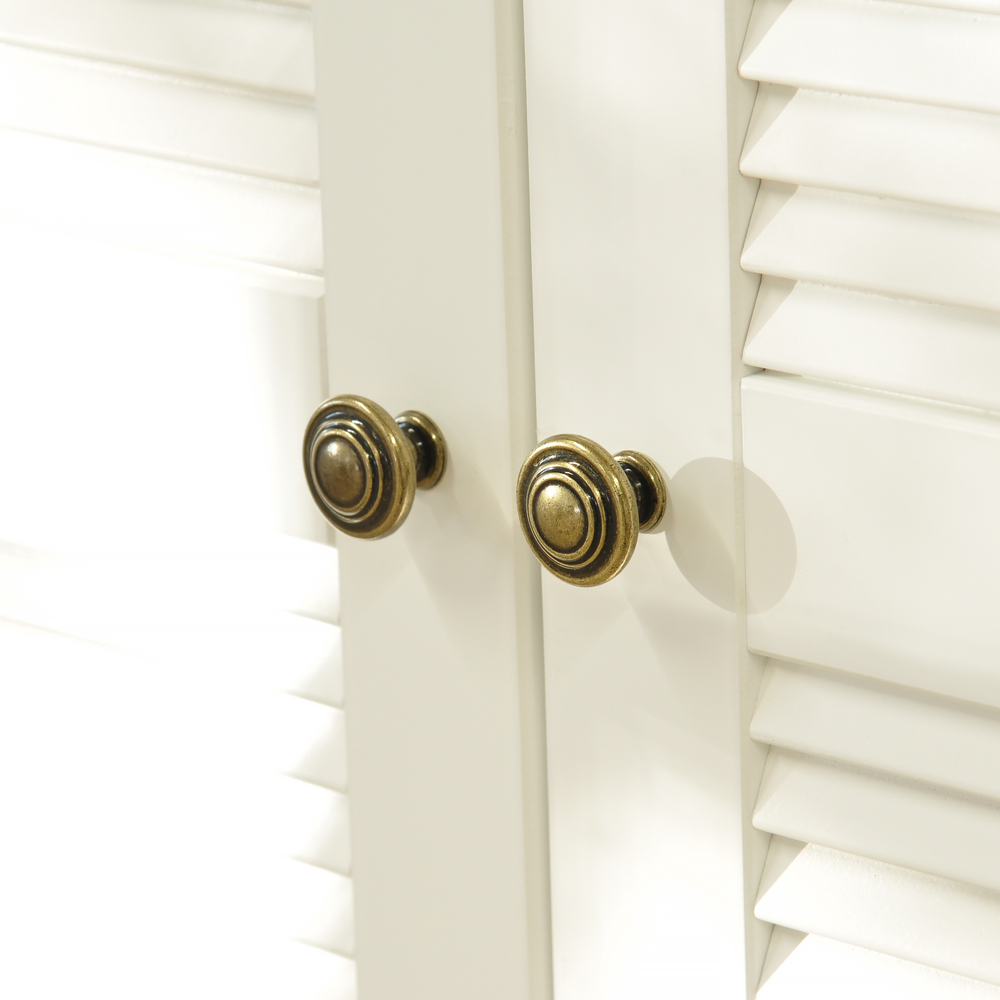 Шкаф для одежды 89х40х195, Асти, распашной, в прихожую, спальню, детскую, из МДФ и натурального дуба, белый, Dipriz