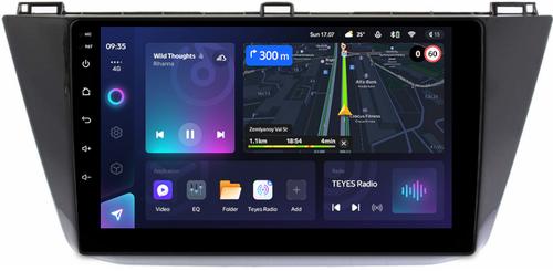 Магнитола для Volkswagen Tiguan 2 2016-2023 (без блока в бардачке) - Teyes CC3 монитор 10" QLED на Android 10, Быстрая, CarPlay, 4G SIM-слот
