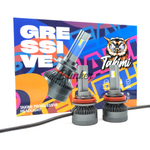 Светодиодные автомобильные LED лампы TaKiMi Progressive V2 H11/8/9/16 6000K 12/24V