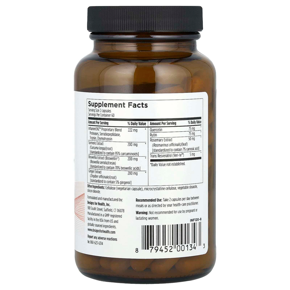 Designs For Health, Inflammatone™, 120 Capsules