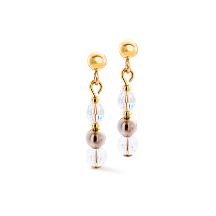 Серьги Coeur de Lion White-Gold 4245/21-1416